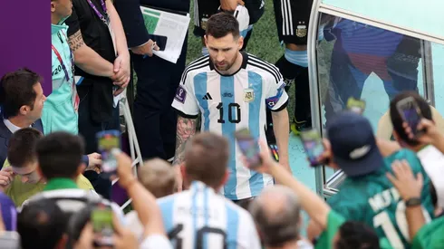 Messi debutó en Qatar 2022