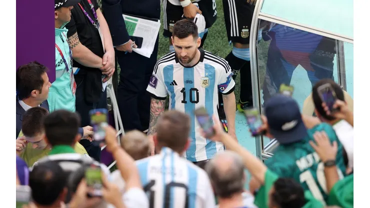Messi debutó en Qatar 2022