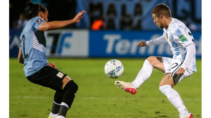 El Papu Gómez fue la gran sorpresa de la formación inicial de Argentina.