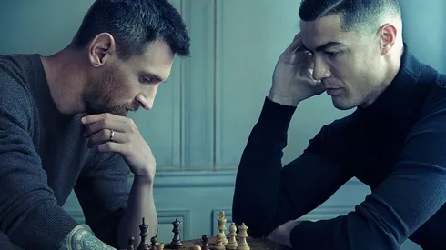 Messi y Cristiano en un aviso de Louis Vuitton