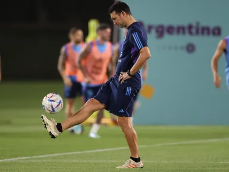 La confianza de Scaloni previo al debut de Argentina en Qatar