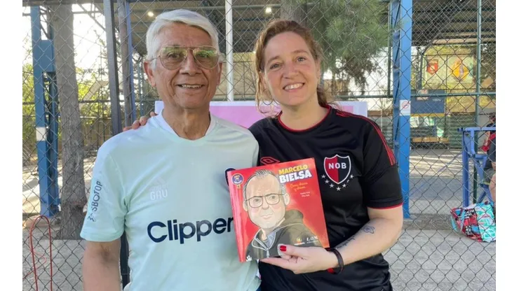 Nadia Fink junto a Gabriel 'Cachureo' Aravena