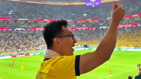 El ecuatoriano hizo su show y al final se reconcilió con el público catarí