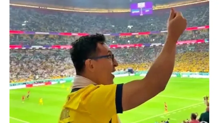 El ecuatoriano hizo su show y al final se reconcilió con el público catarí