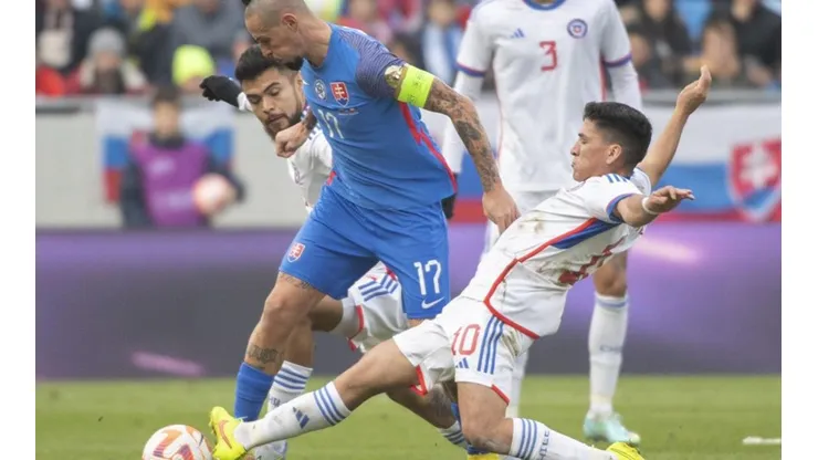 La Roja empató 0-0 ante Eslovaquia en Bratislava