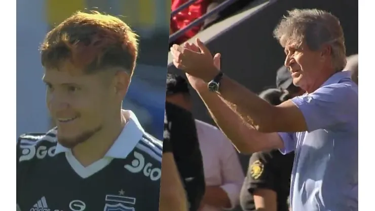 Gil marcó y minutos más tarde se desató una pelea