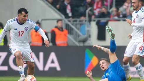 Gary Medel jugó en la defensa y el mediocampo