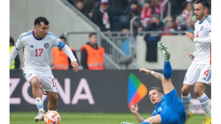 Gary Medel jugó en la defensa y el mediocampo