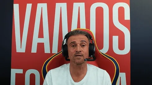 Luis Enrique tuvo su estreno como streamer
