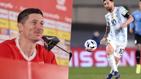 Lewandowski no quiso entrar en controversia a menos de dos semanas del duelo de Polonia ante la Argentina de Messi