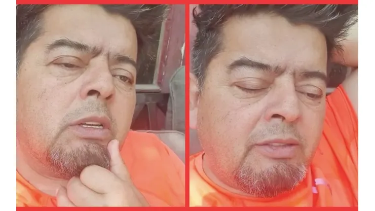 Mauricio Medina en el anuncio de su retiro del humor.