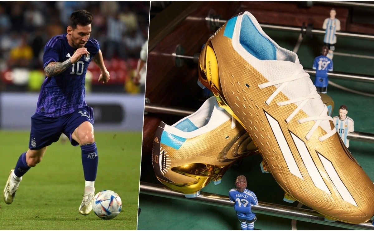 qatar 2022 botines de messi hoy