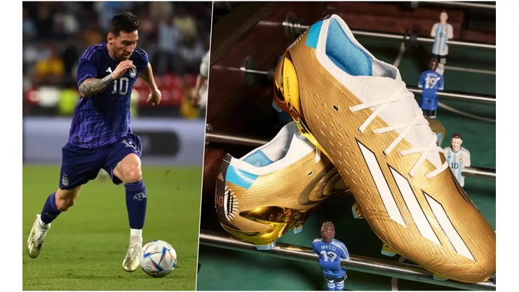 Los "Leo Messi X Speedportal Leyenda" de Adidas.