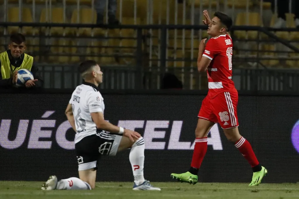 Solari le marcó un gol a Colo Colo en un amistoso. (Andres Pina/Photosport).