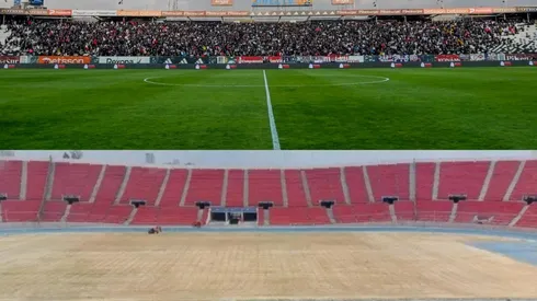 La cancha del Nacional no resistió ante tanto concierto, los hinchas albos rezan para que no le pase lo mismo al Monumental.