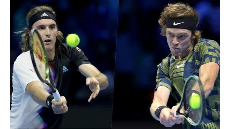 Tsitsipás y Rublev definen el cupo a semifinales.