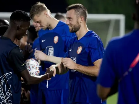 Holanda entrena con trabajadores migrantes de Qatar como protesta