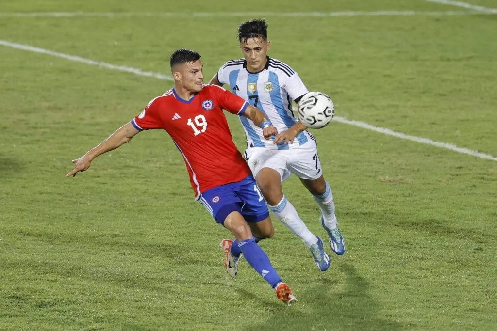Pablo Solari y Lucas Cepeda en el Preolímpico 2024. (Jesus Vargas/Photosport).