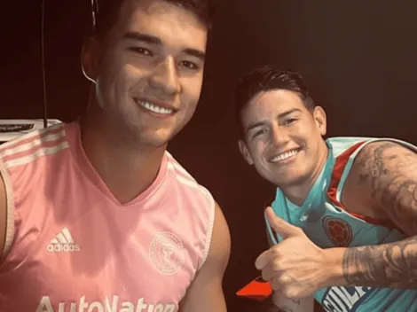 Robinson se encuentra con James antes de su salto a Europa