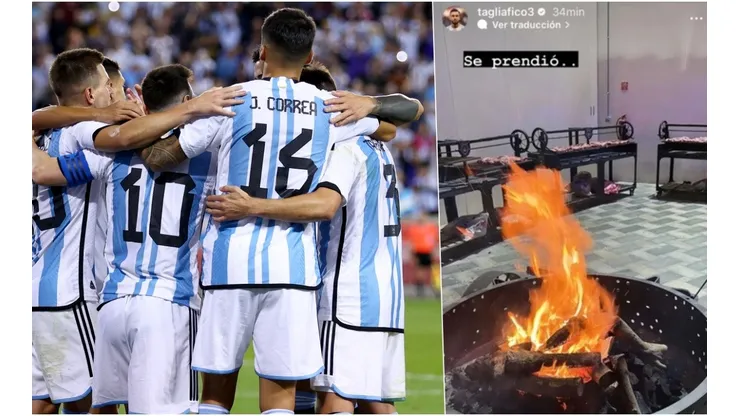 Argentina ya está en suelo qatarí para iniciar su participación en el Mundial.
