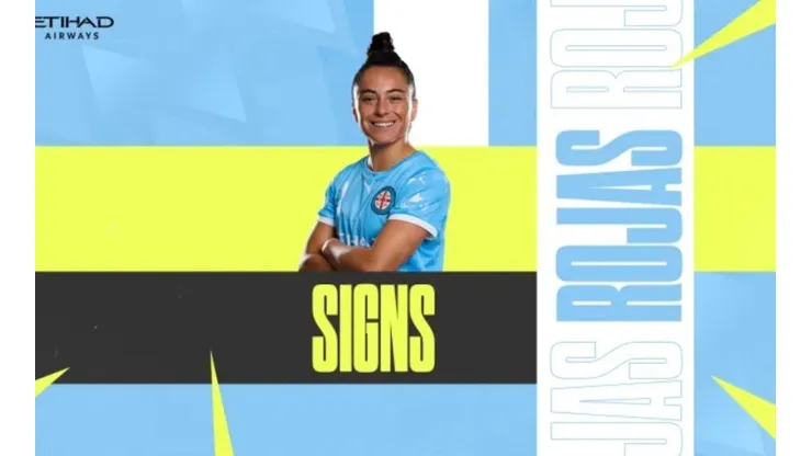 Melbourne City anuncia el fichaje de María José Rojas