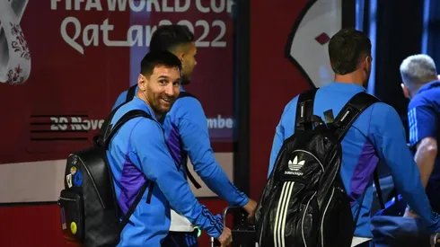 Messi ya está en Qatar