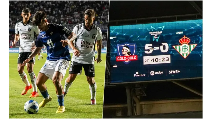 El Cacique le pasó por arriba al Real Betis en Concepción.