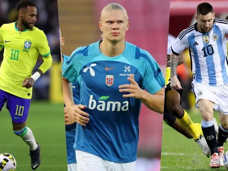 Haaland elige a Brasil y Argentina entre sus favoritos para Qatar 2022