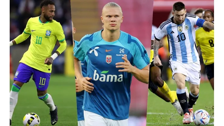 Haaland elige a Brasil y Argentina entre sus favoritos para Qatar 2022