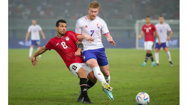 Bélgica cayó con Egipto previo al Mundial de Qatar 2022.