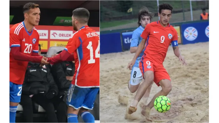 Michael Fuentes debutó en la Roja frente a Polonia. Años antes, había defendido a la selección chilena de fútbol playa.