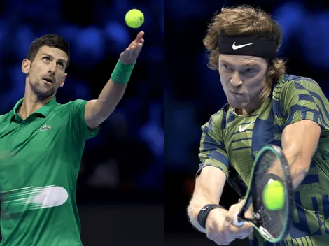 ¿A qué hora juegan Djokovic vs Rublev por el Torneo de Maestros?