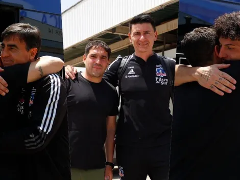 Plantel de Colo Colo y Quinteros se despiden de Stillitano