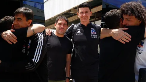 Quinteros y el plantel de Colo Colo se despidieron de Stillitano