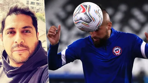 Rodrigo Herrera no está muy de acuerdo con la última idea de Arturo Vidal