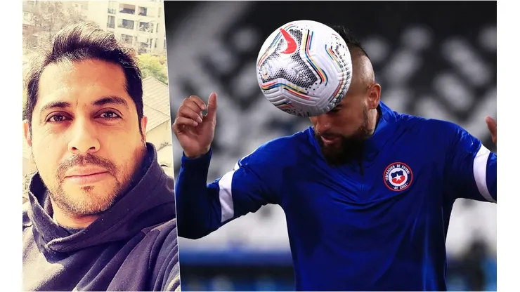 Rodrigo Herrera no está muy de acuerdo con la última idea de Arturo Vidal