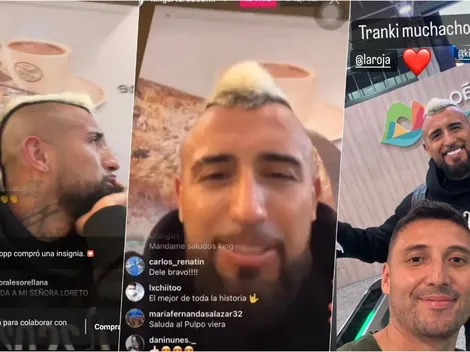 Vidal viaja con la Roja después del carrete XL de Flamengo