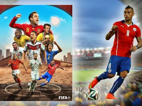 FIFA incluye a Vidal entre los "legendarios" del Mundial
