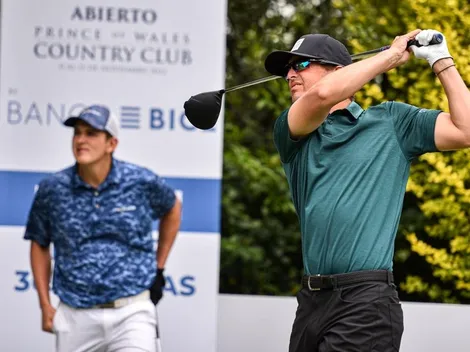 Golf: Geyger y Errázuriz pegan fuerte y lideran el Abierto del Prince of Wales Country Club
