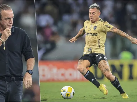 El viejo Cuca llena de amor a Edu Vargas