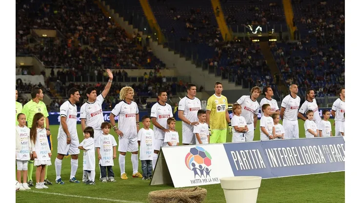 En 2014 participó Maradona en el encuentro.