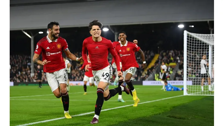 Los Red Devils ganaron con gol agónico de Garnacho