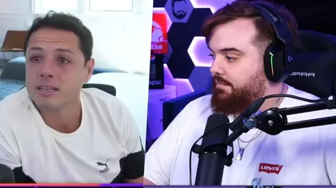 Chicharito lloró después de hablar con Ibai