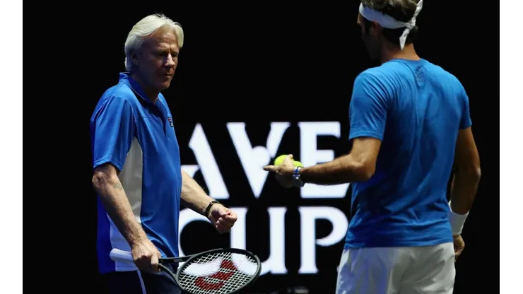Bjorn Borg es el técnico del Team Europa en la Laver Cup, que este 2022 estuvo marcada por el retiro de Roger Federer.