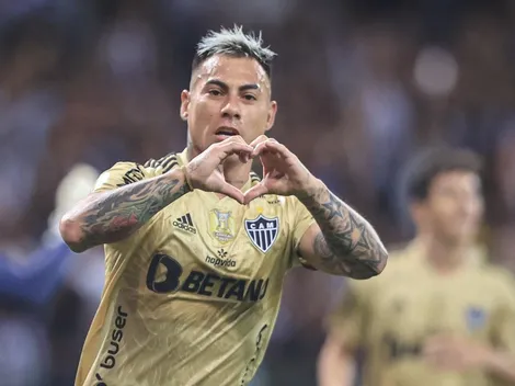 Eduardo Vargas sigue encendido en el Mineiro