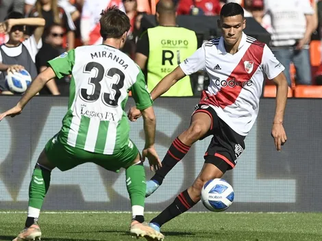 Un baile: River aplasta al Betis en la despedida de Gallardo