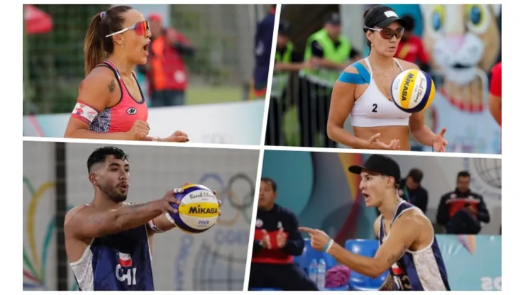 El Team Chile de voley playa hará su debut este jueves en Brasil