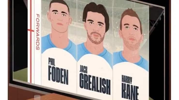 "Los Tres Leones" presentaron la convocatoria de Gareth Southgate para el Mundial de Qatar 2022, y hay tremendos nombres.