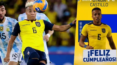 Está claro que no eligieron la mejor foto para celebrar el cumpleaños de Byron Castillo