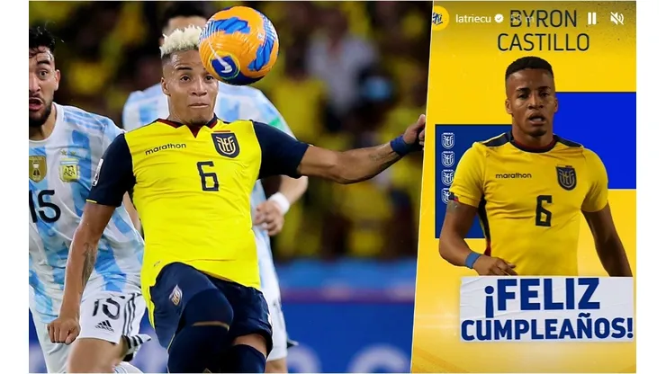 Está claro que no eligieron la mejor foto para celebrar el cumpleaños de Byron Castillo